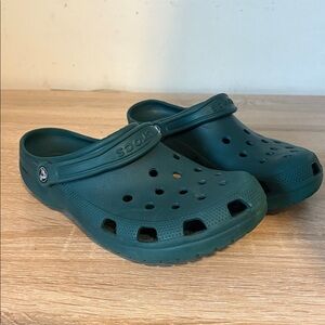 CROCS Green Mules & Clogs